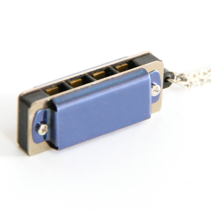 Mini necklace 4-hole 8-tone harmonica